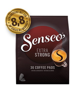 Douwe Egberts Senseo Extra Strong (Extra Dark) - Senseo pody, 36 ks