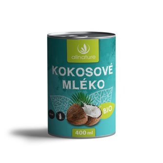 Allnature Kokosové mléko BIO 400 ml