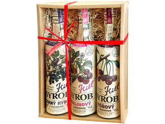 Kitl Syrob Červené ovoce (Malina, Višeň, Č. rybíz) 3x 500 ml
