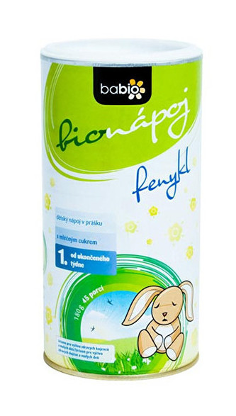 GOLDIM BABIO dětský bionápoj fenykl 45 porcí