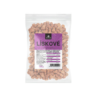 Allnature Lískové ořechy jádra 100 g