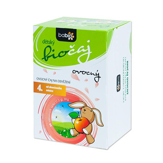 GOLDIM BABIO dětský biočaj ovocný 20 sáčků