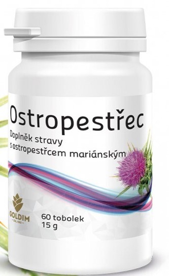 GOLDIM MyKETO Ostropestřec, 60 kapslí
