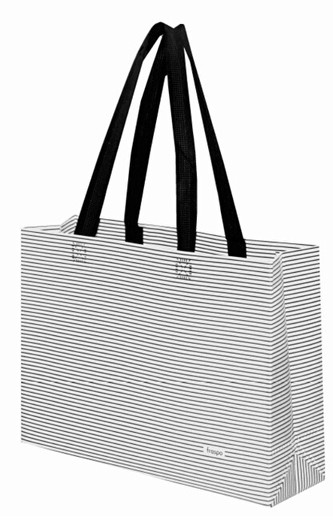 KPPS Taška lamino 8 l MAT proužky