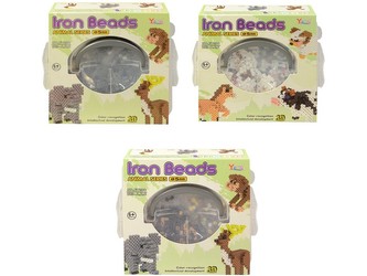 Korálky zvířátka, 3D, 1600 ks