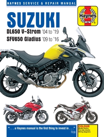 Suzuki DL650 V-Strom & SFV650 Gladius (04 - 19)