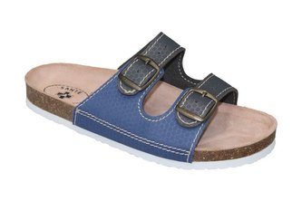 SANTÉ Zdravotní obuv dámská D/21T/910/925/BP šedo-modrá 41