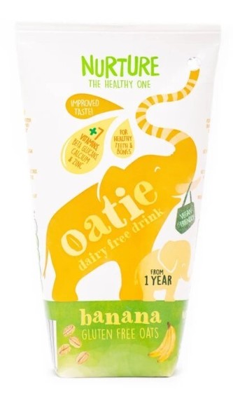 Nurture Oatie Dairy Free Drink Banana 200 ml
