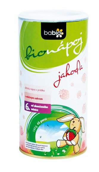 GOLDIM BABIO dětský bionápoj jahoda 45 porcí