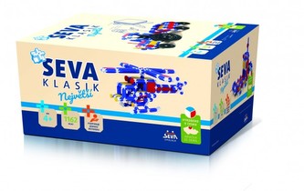 Stavebnice SEVA - Klasik Největší 1162 ks v krabici