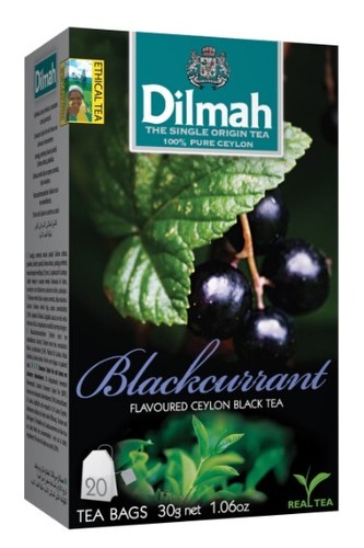 Dilmah Čaj černý, Černý rybíz 20 ks