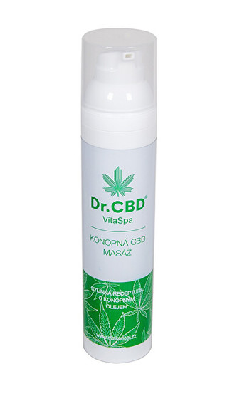Dr. CBD VitaSpa konopná CBD masáž 100 ml