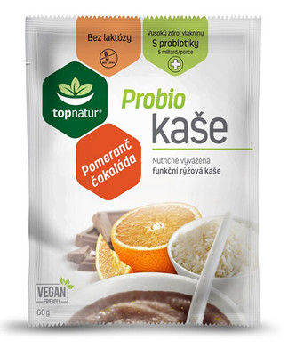 Topnatur Probio kaše pomeranč & čokoláda 25 x 60 g