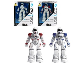 Robot Viktor 27cm, 21 funkcí (modrý)