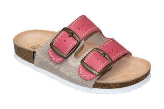 SANTÉ Zdravotní obuv dětská D/202/C30/S12/BP červená (vel. 27-30) 30