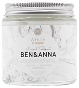 BEN & ANNA Zubní pasta bílá s fluoridem, 100 ml