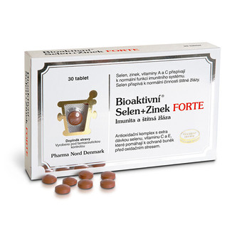 Pharma Nord Bioaktivní Selen+Zinek FORTE 30 tablet