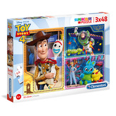 Puzzle Supercolor Toy Story 4/3x48 dílků