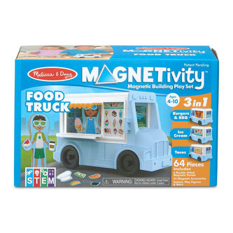 Melissa & Doug - MAGNETIVITY - Pojízdný vůz s občerstvením Melissa & Doug - MAGNETIVITY - Pojízdný vůz s občerstvením