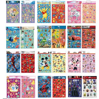Samolepky A4 hologram Disney