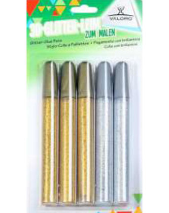 Glitrová lepidla / 2 barvy /