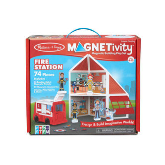 Melissa & Doug - MAGNETIVITY - Požární stanice