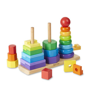 Dřevěná skládačka Geometrické tvary Dřevěná skládačka Geometrické tvary