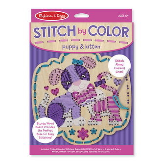 Vyšívání Pejsek a kočička