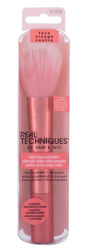 Real Techniques Brushes Štětec Light Layer 1 ks Powder pro ženy