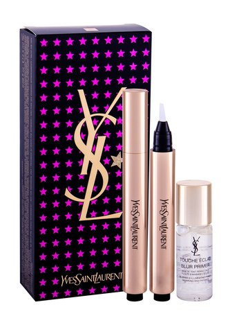 Yves Saint Laurent Touche Éclat rozjasňovač 2,5 ml + podklad pod make-up Blur Primer 10 ml