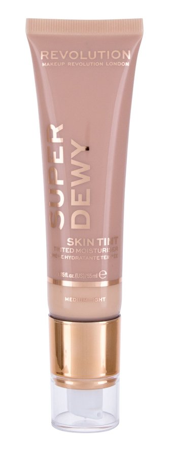 Makeup Revolution London Superdewy Makeup Skin Tint 55 ml Medium Light pro ženy