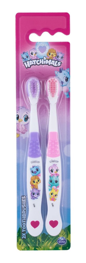 Hatchimals Hatchimals Zubní kartáček 2 ks pro děti