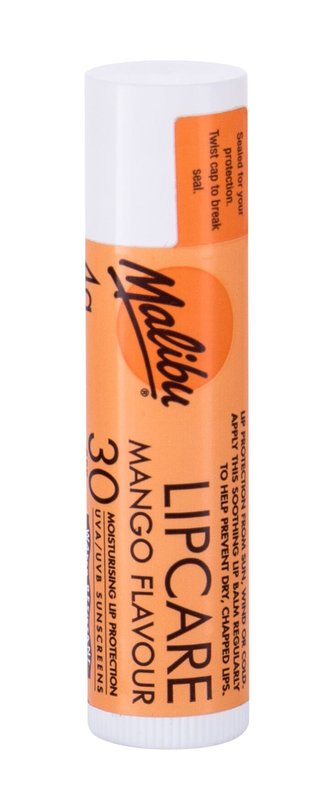 Malibu Lip Care Ochrana rtů 4 g Mango SPF30 pro ženy