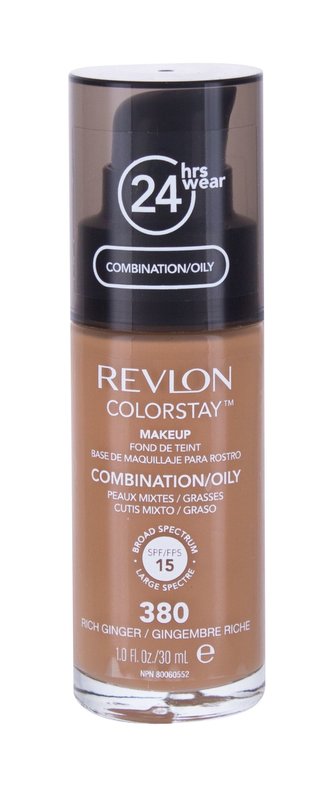 Revlon Colorstay Makeup Combination Oily Skin 30 ml 380 Rich Ginger SPF15 pro ženy