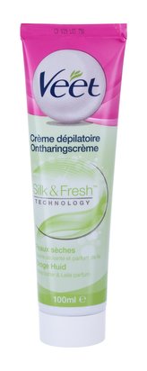 Veet Silk & Fresh Depilační přípravek Dry Skin 100 ml pro ženy