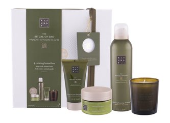 Rituals The Ritual Of Dao sprchová pěna 200 ml + tělový peeling 125 ml + tělový krém 70 ml + relaxační svíčka