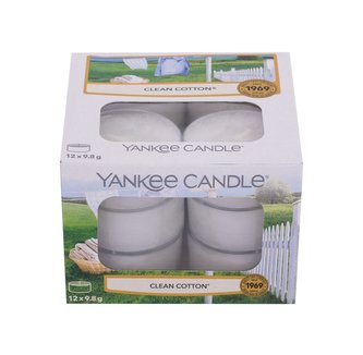 Yankee Candle Clean Cotton Vonná svíčka 117,6 g unisex