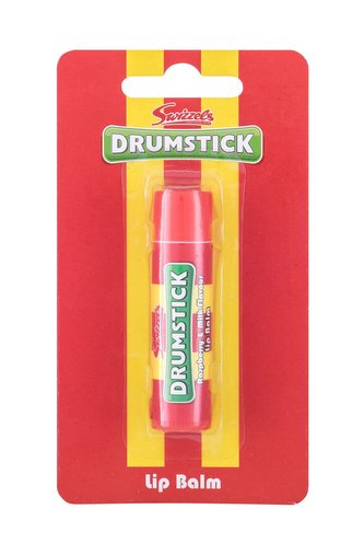 Swizzels Drumstick Balzám na rty 4 g Raspberry & Milk pro děti