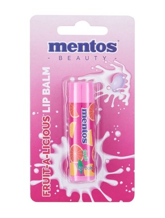 Mentos Lip Balm Balzám na rty 4 g Fruit-A-Licious pro děti