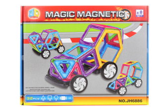Magnetická stavebnice 32 ks