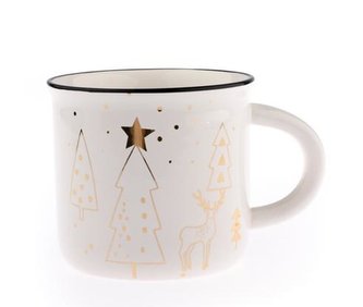 Keramický hrnek s vánočním motivem 450 ml