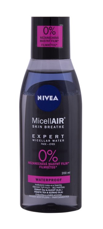 Nivea MicellAIR Micelární voda Expert 200 ml Waterproof pro ženy