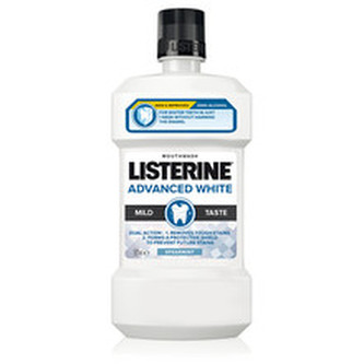 Listerine Ústní voda s bělicím účinkem Advanced White Mild Taste Objem 1000 ml unisex