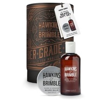 Hawkins & Brimble Dárková sada šampon na vousy + balzám na vousy man