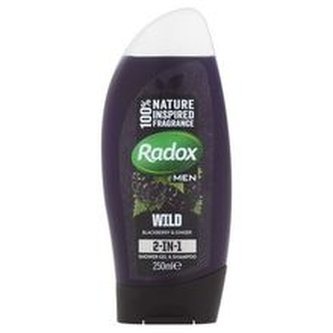 Radox Sprchový gel Feel Wild 2 v 1 (Shower Gel & Shampoo) 250 ml man