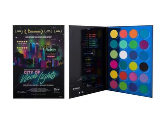 RUDE® Cosmetics Paletka očních stínů City of Neon Lights 36 g woman