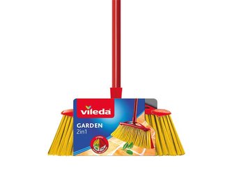 Smeták, pro exteriéry, VILEDA "2in1 Garden"
