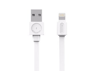 Kabel ALLOCACOC USB/Lightning 1.5m bílý