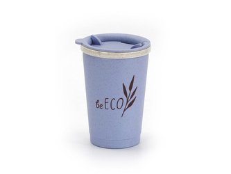 Kelímek s víčkem G21 beECO Espresso 280ml modrý