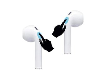 Sluchátka do uší TWS I11 bílá